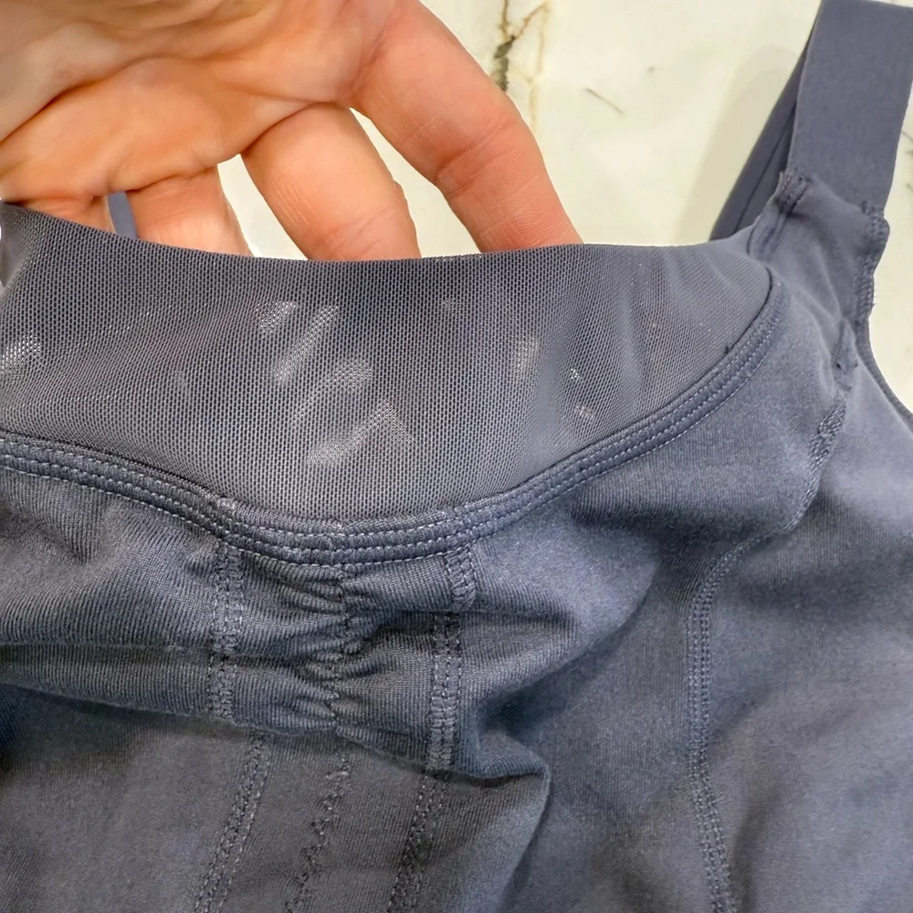 Zella Lavender Ruched Tank Top - Picture 9 of 10